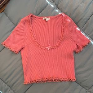 For Love and Lemons Crop Top